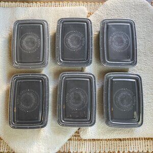 Reusable Stackable Food Storage Containers with Lids – Meal Prep